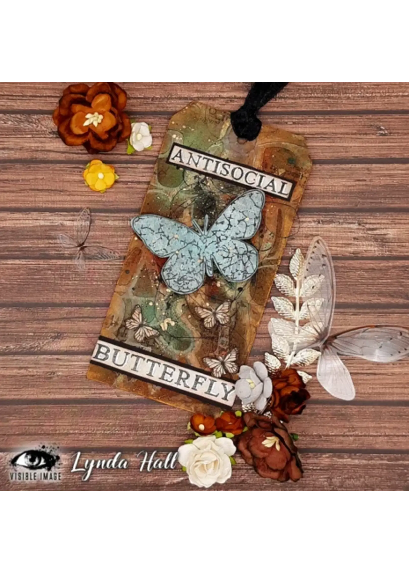 Antisocial Butterfly A6 Stamp Set (VIS-ANB-01)