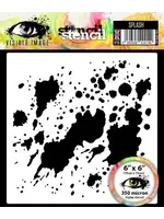 Splash 6x6 Inch Stencil (VIS-SPS-03)