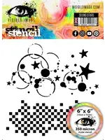 Seeing Stars 6x6 Inch Stencil (VIS-SES-03)
