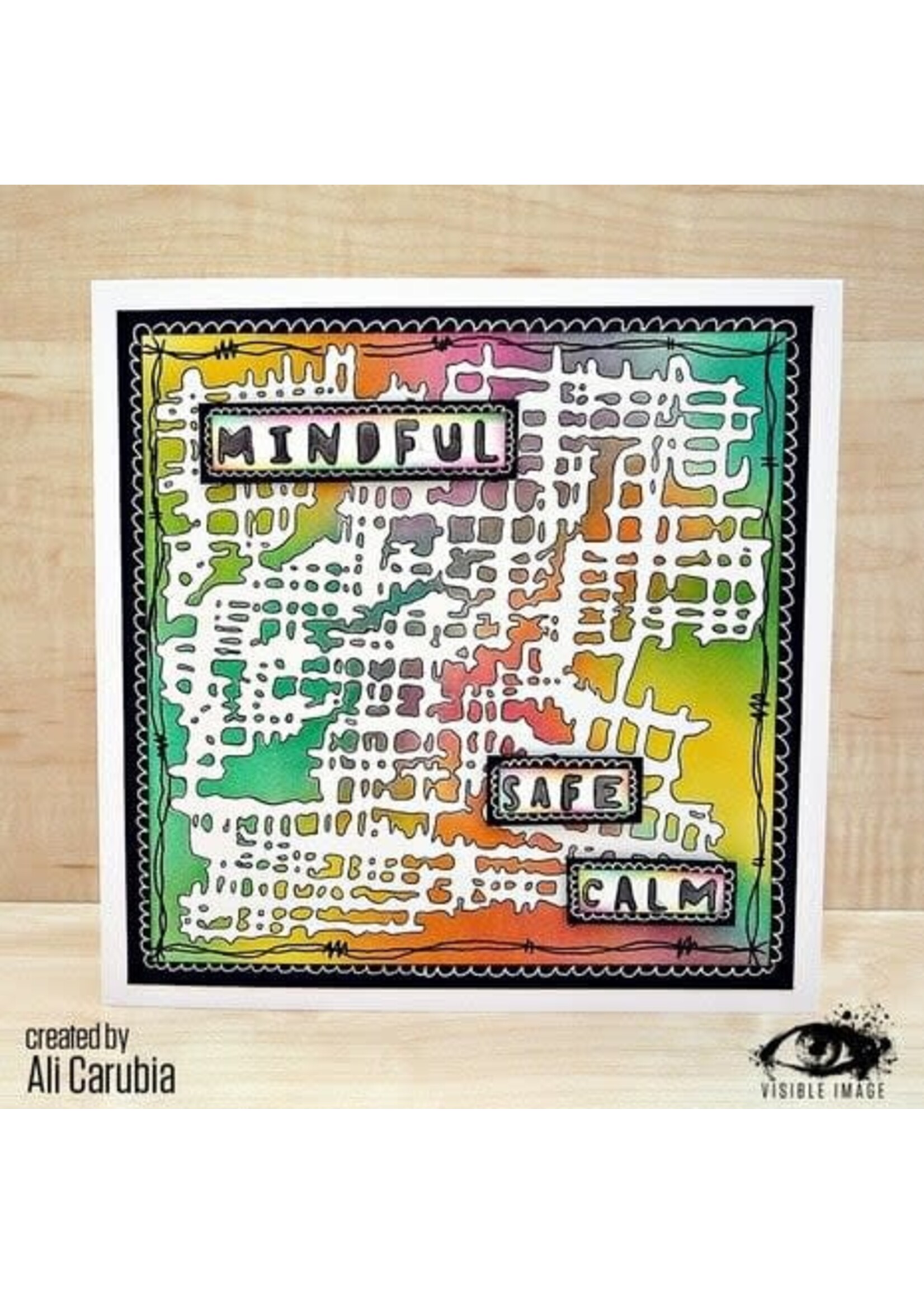 Mesh it Up 6x6 Inch Stencil (VIS-MIU-03)