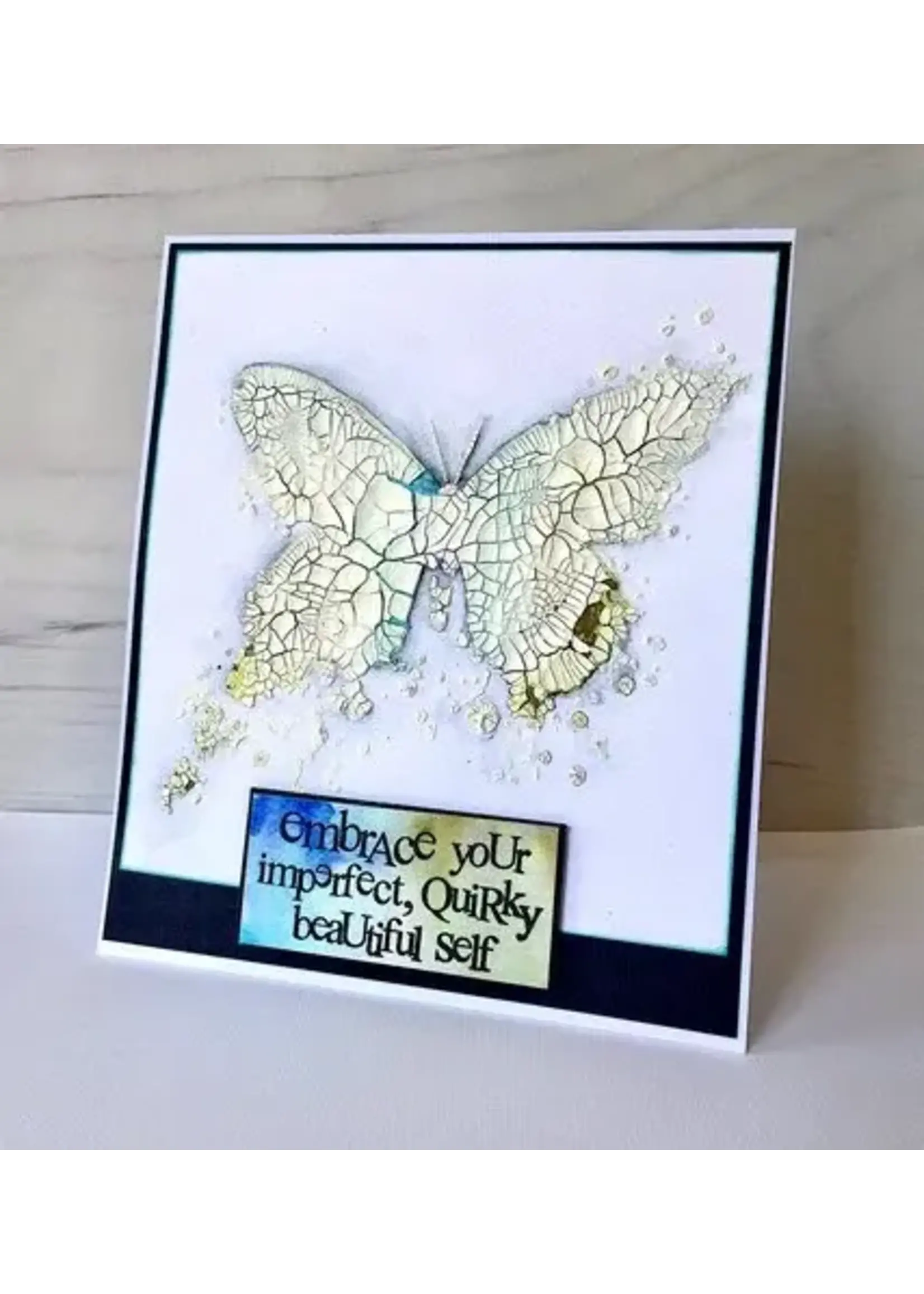 Butterfly Ink 6x6 Inch Stencil (VIS-BFI-03)