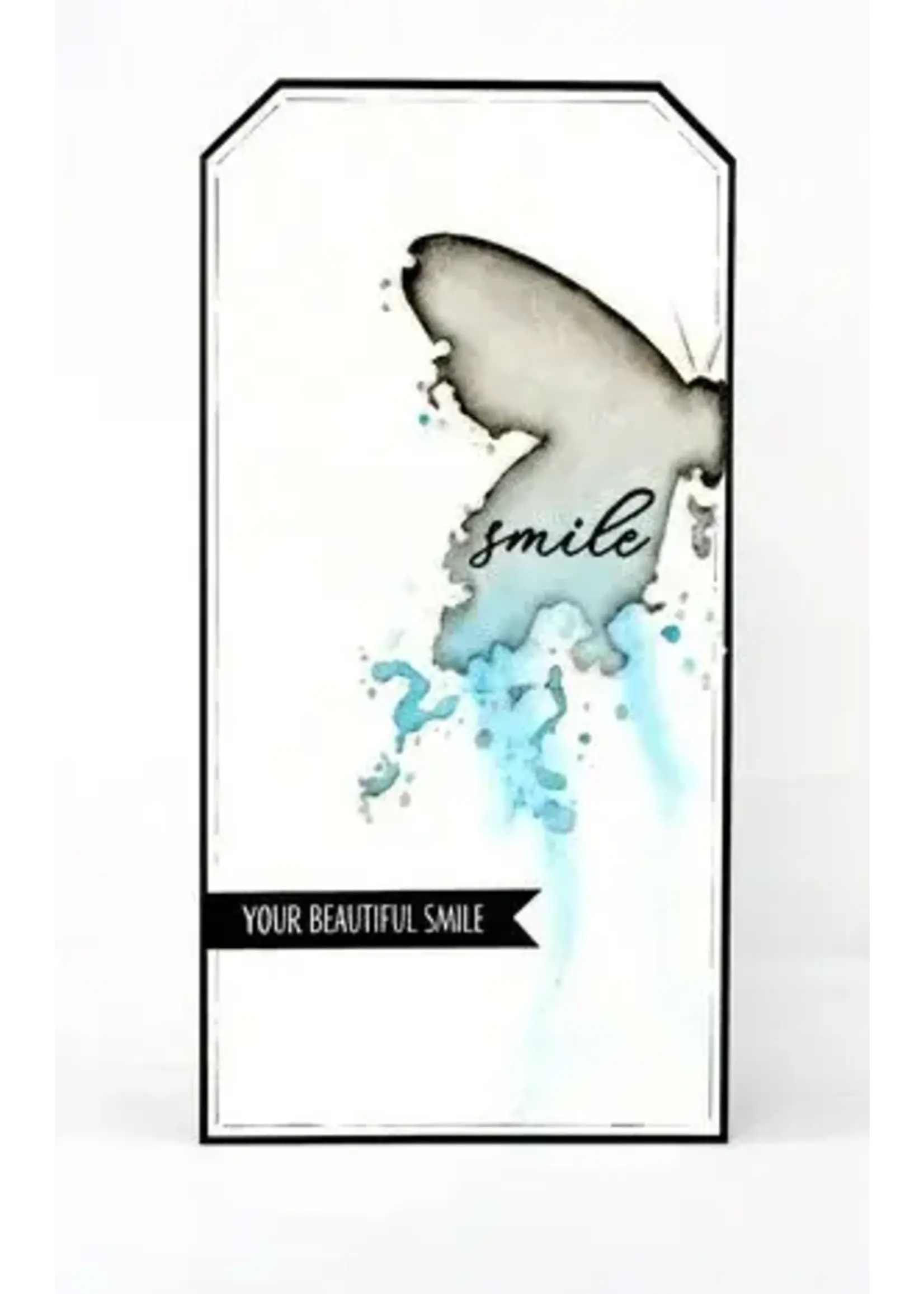 Butterfly Ink 6x6 Inch Stencil (VIS-BFI-03)
