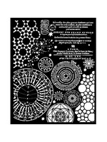 Fortune Thick Stencil 20x25cm Macrocosm Mixed Patterns (KSTD162)
