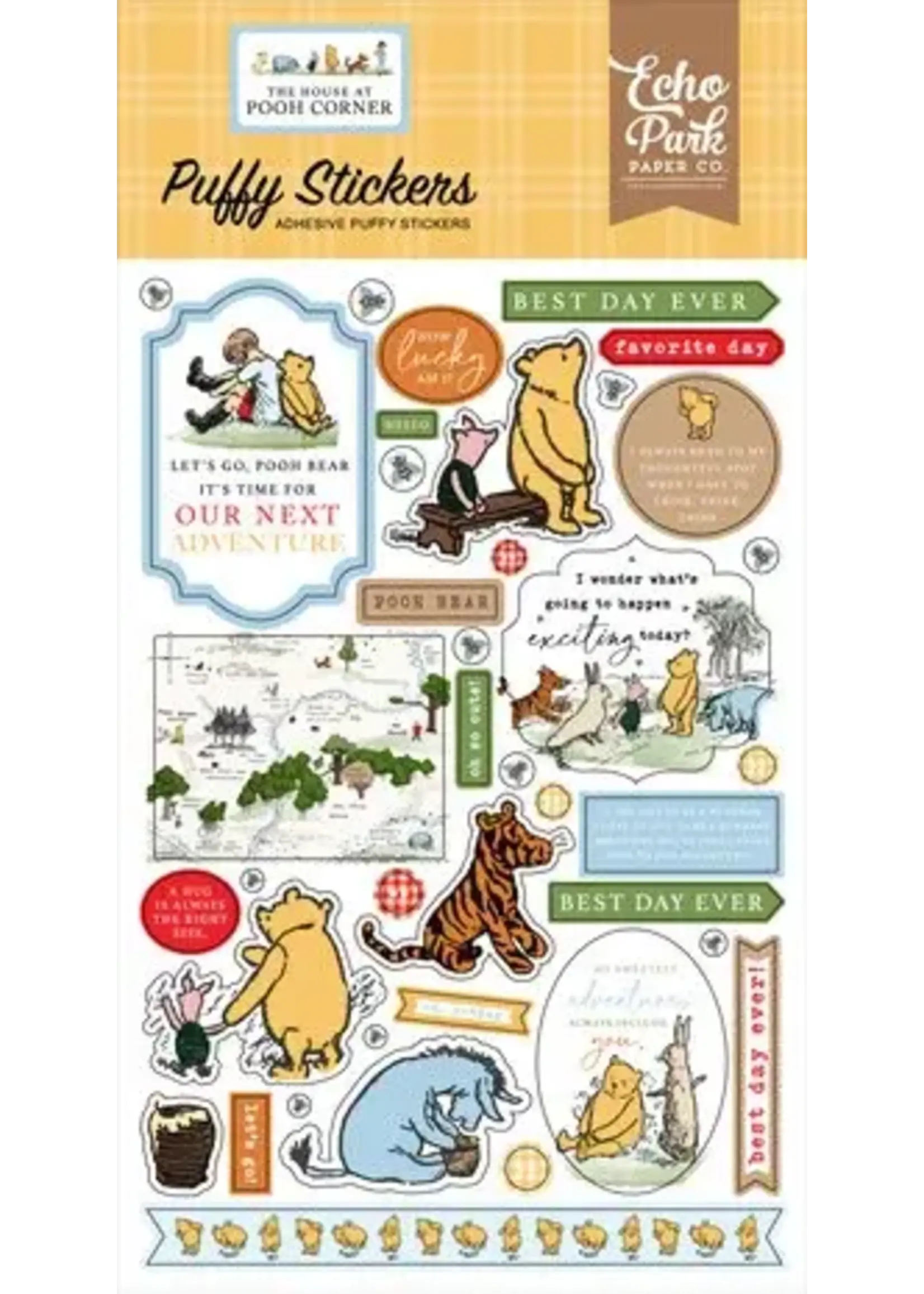The House At Pooh Corner Puffy Stickers (HPC420066)