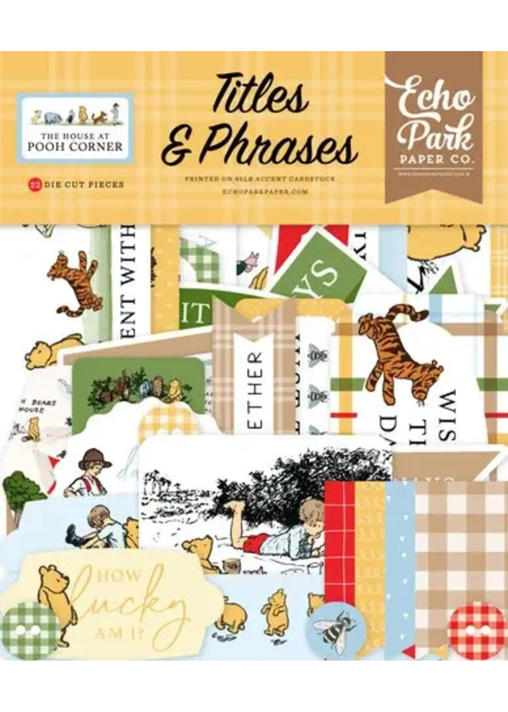 The House At Pooh Corner Titles & Phrases (HPC420032)