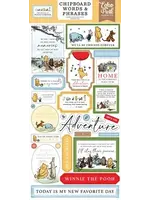 The House At Pooh Corner Chipboard Word & Phrases (HPC420022)