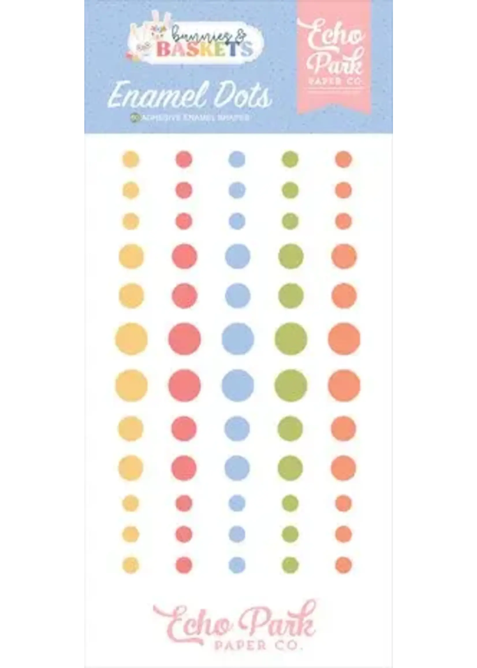 Bunnies And Baskets Enamel Dots (BUB412028)