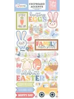 Bunnies And Baskets Chipboard Accents (BUB412021)