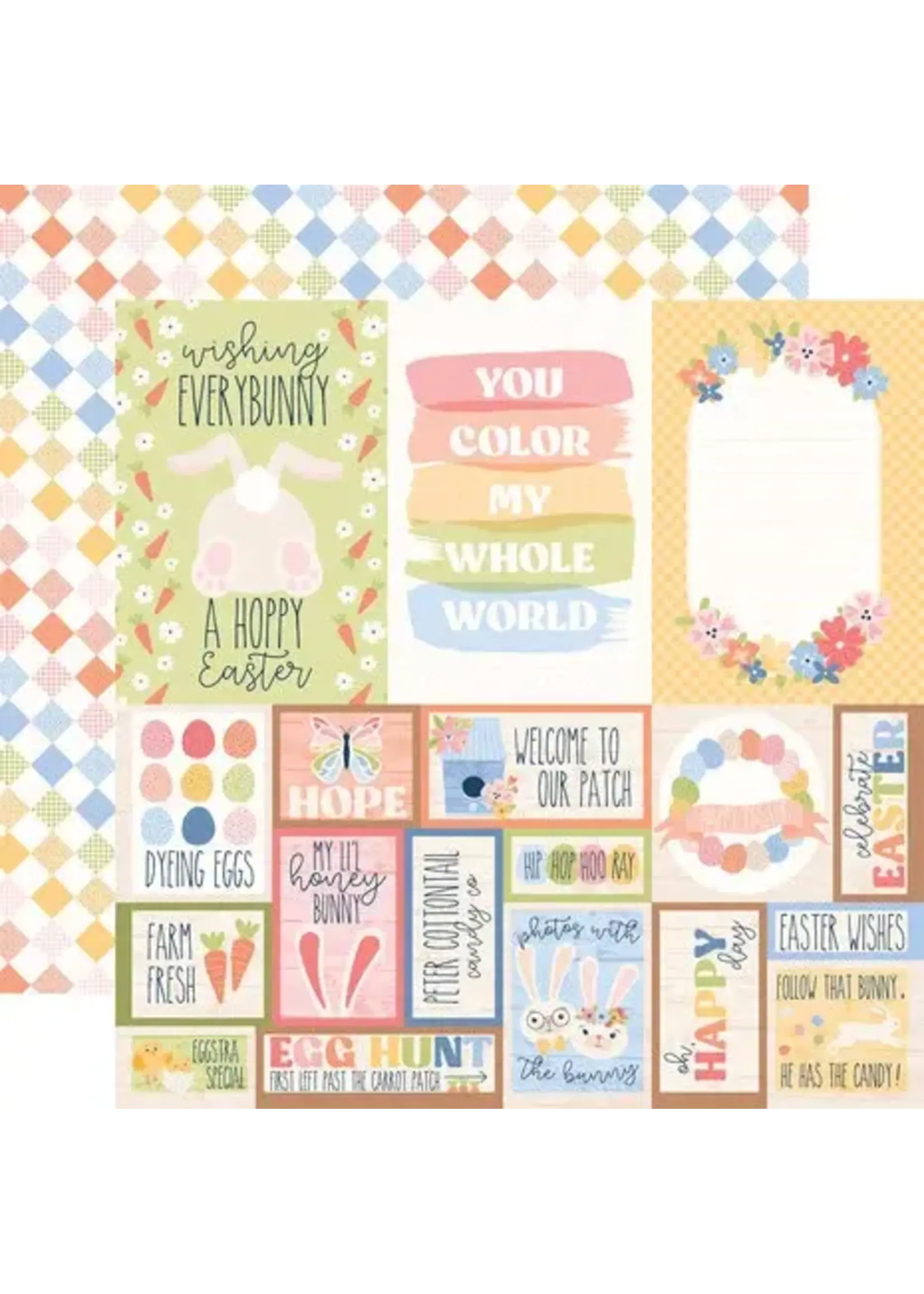 Bunnies And Baskets 12x12 Inch Collection Kit (BUB412016)
