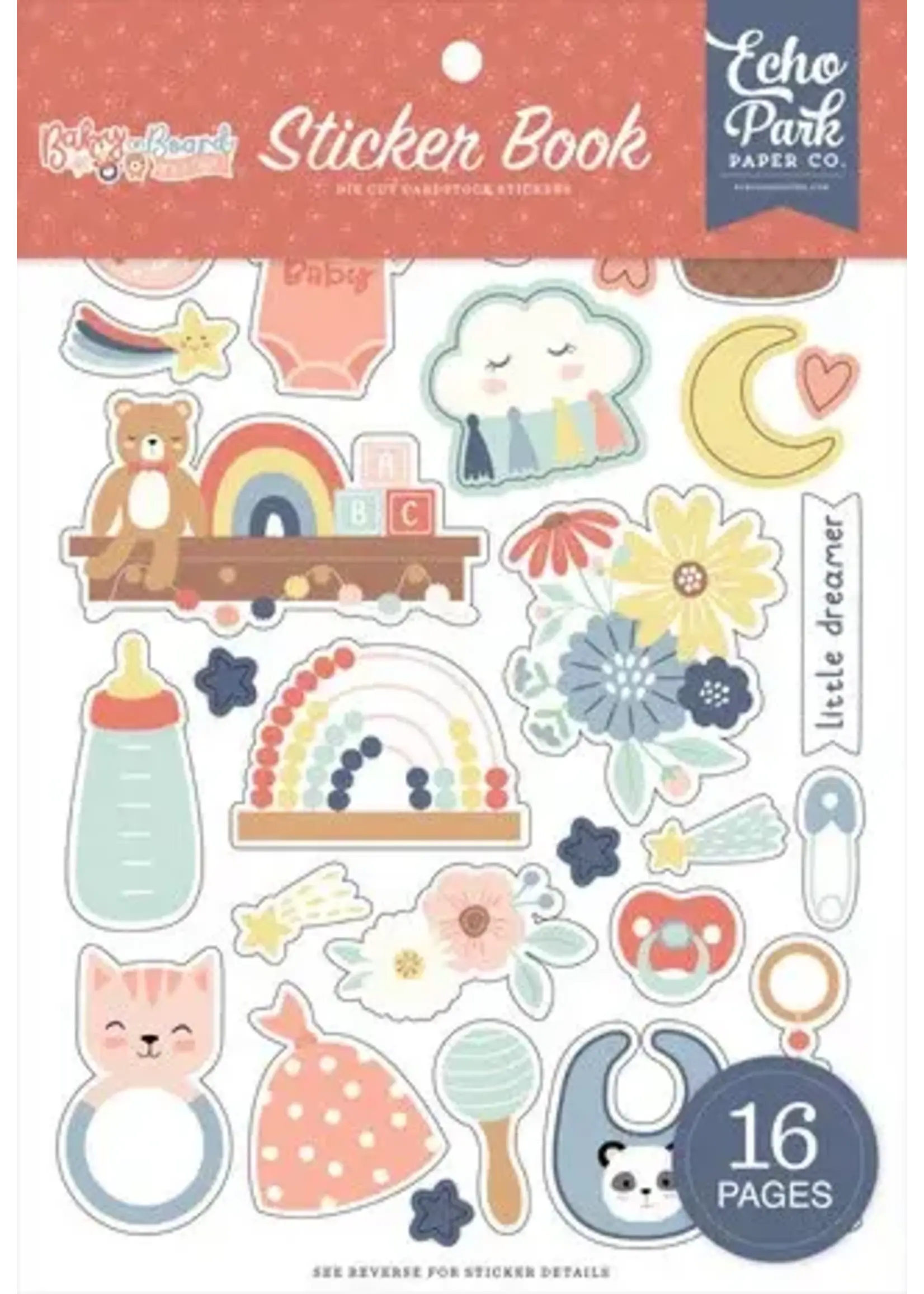 Baby On Board It's a Girl! Sticker Book (BOG414029)