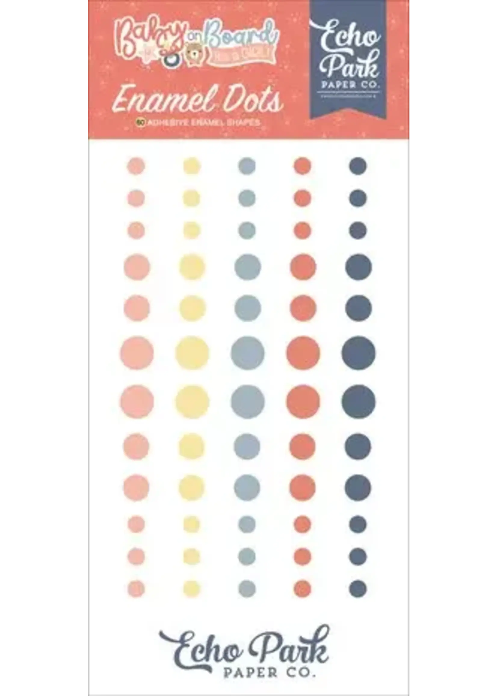 Baby On Board It's a Girl! Enamel Dots (BOG414028)