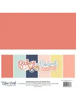 Baby On Board It's a Girl! 12x12 Inch Coordinating Solids Paper Pad (BOG414015)