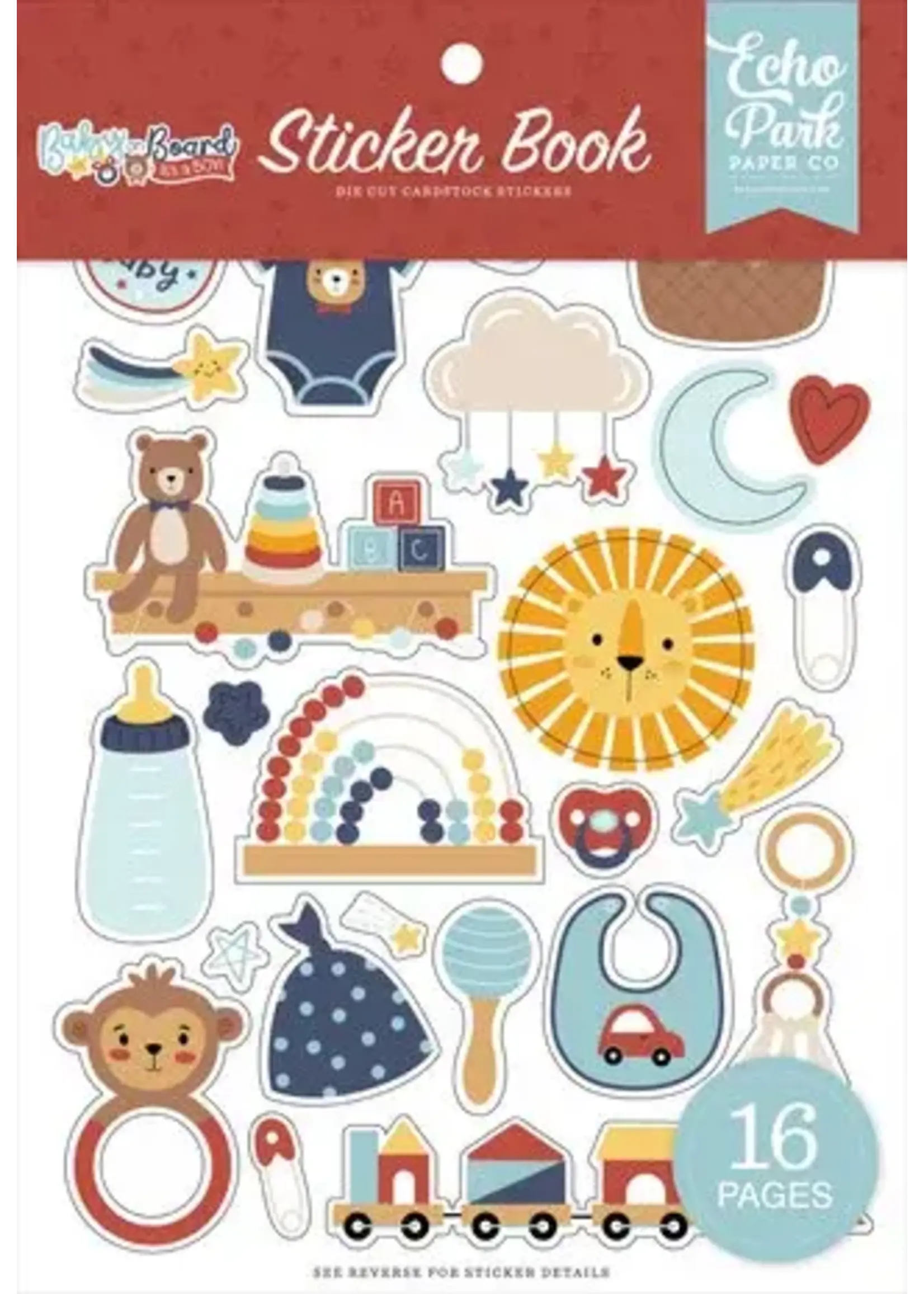 Baby On Board It's a Boy! Sticker Book (BOB415029)