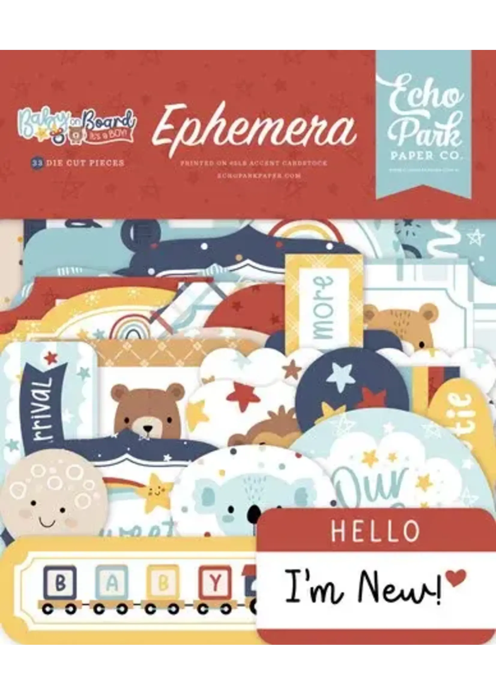 Baby On Board It's a Boy! Ephemera (BOB415024)