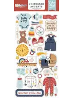 Baby On Board It's a Boy! Chipboard Accents (BOB415021)