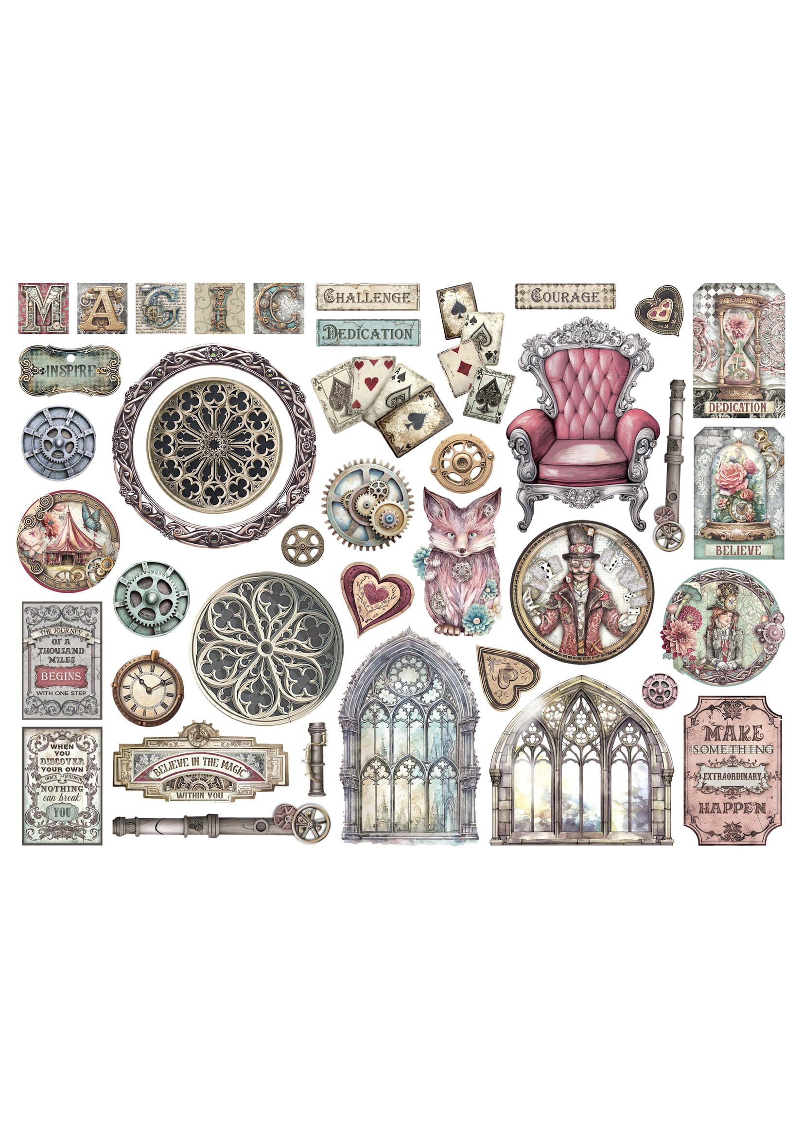 Snijdvormen assorti - Meester van de Toverkunst CME-code: DFLDC112