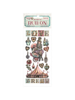 Rub-on cm 10,16x21,6 - Meester van het magische circus CME-code: DFLRB145