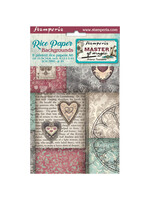 Selectie 8 Rijstpapier A6 achtergronden - Master of Magic CME-code: DFSAK6037
