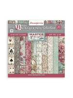 Scrapbooking Pad 10 vellen cm 30,5x30,5 (12"x12") Maxi Achtergrond selectie - Master of Magic CME-code: SBBL167