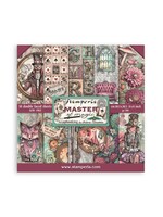 Scrapbooking Klein Blok 10 vellen cm 20,3X20,3 (8"X8") - Meester van de Magie CME-code: SBBS122