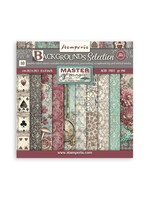 Scrapbooking Klein Blok 10 vellen cm 20,3X20,3 (8"X8") Achtergronden Selectie - Master of Magic CME-code: SBBS123