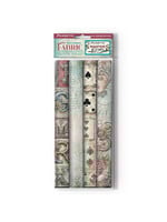 Pack 4 vellen stof cm 30x30 - Meester van de Magie CME-code: SBPLT42