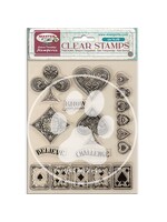 Acrylstempel cm 14x18 - Master of Magic speelkaarten CME-code: WTK213