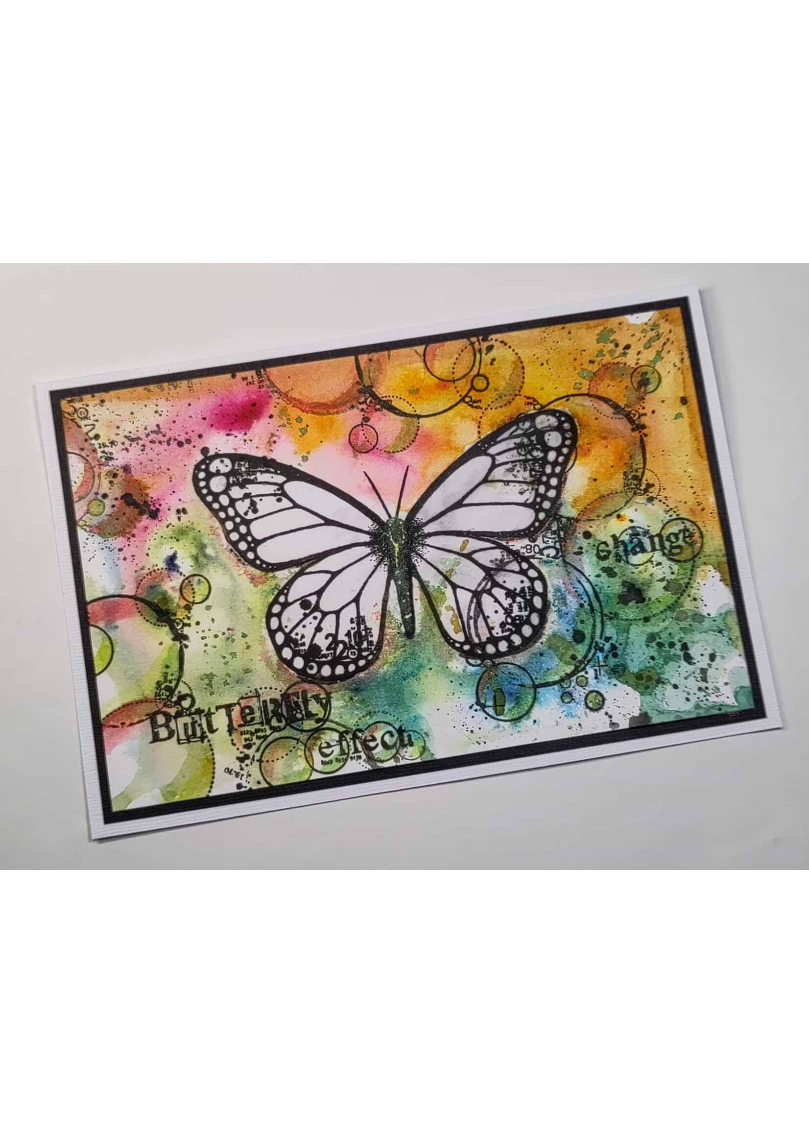 Mixed Media kaarten workshop met Jacqueline 7 maart