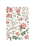 Roses and Ivy A4 Rice Paper (1pcs) (DFSA4990)