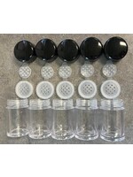 Shaker Jars 2 oz - Empty (5pcs) (mshaker-JAR-5-pack)