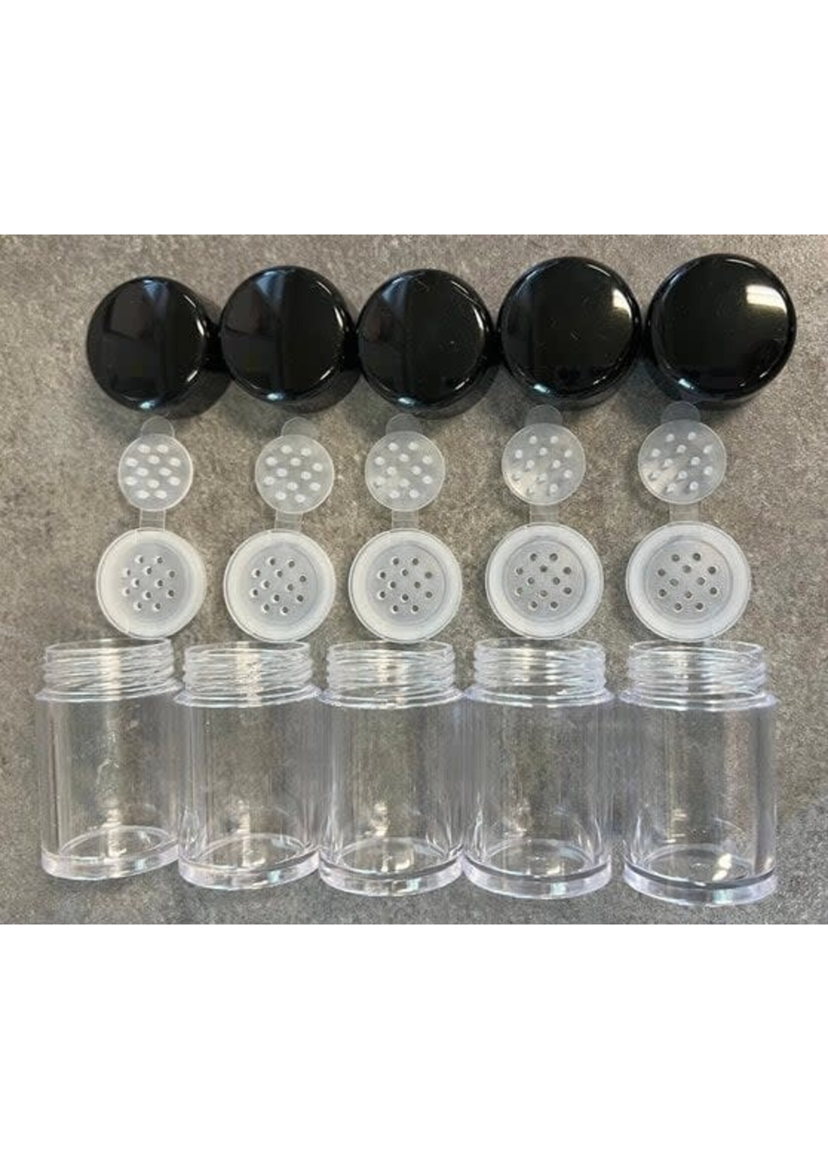 Shaker Jars 2 oz - Empty (5pcs) (mshaker-JAR-5-pack)