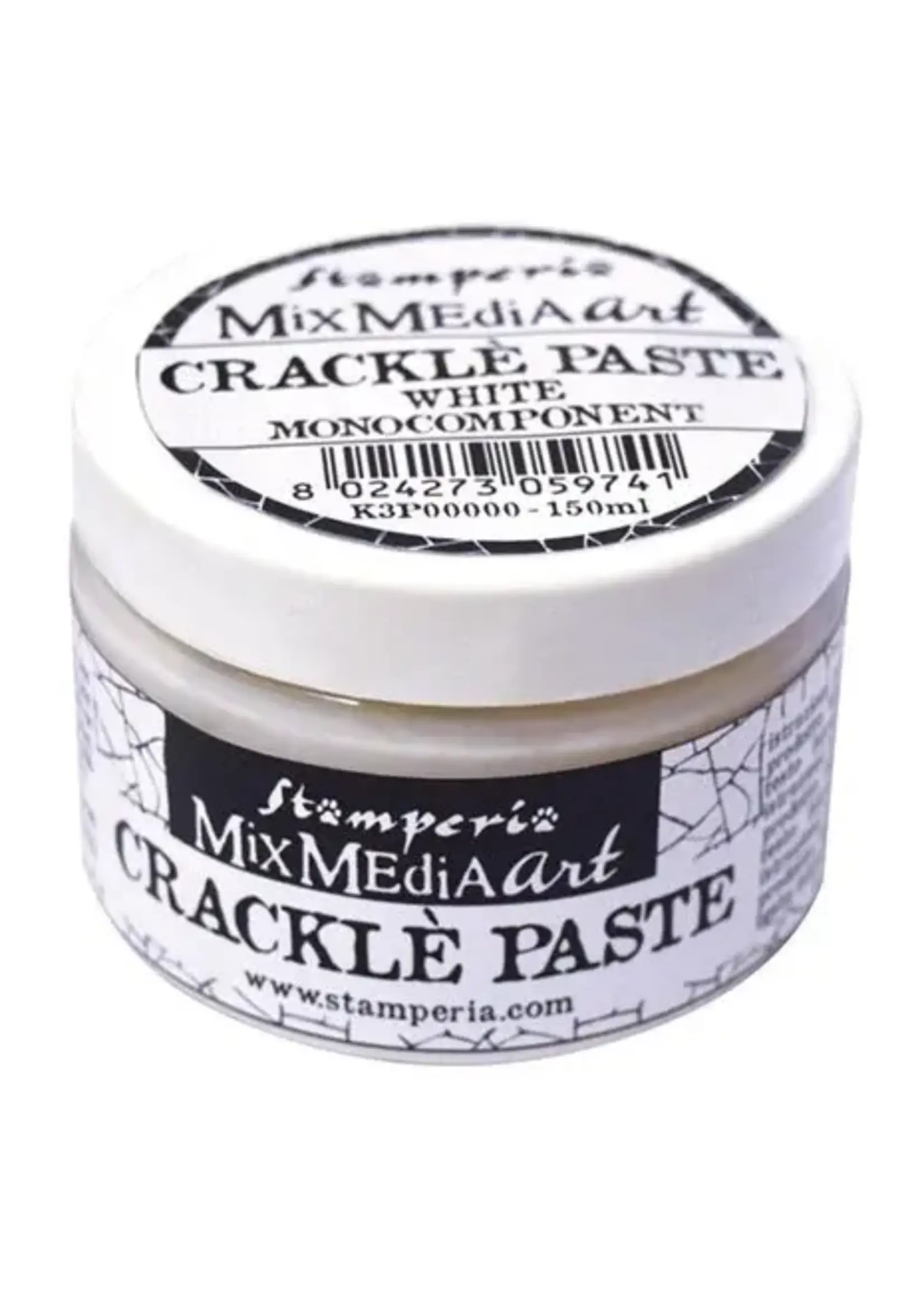 Crackle Paste 150ml White (K3P37)