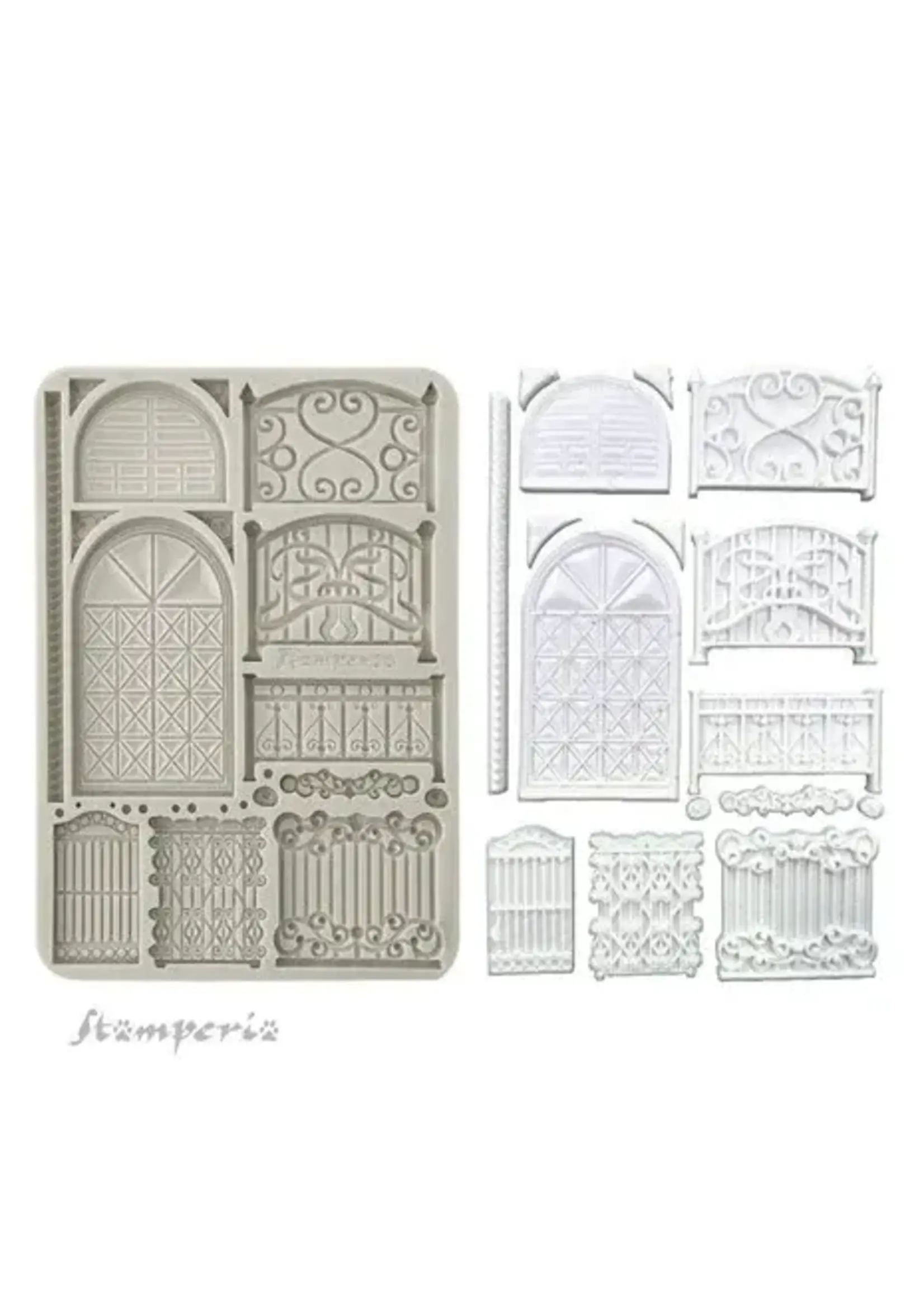 Fence and Door A5 Silicon Mould (KACMA564)