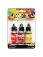 Tim Holtz Alcohol Ink - Kits Orange/Yellow Spectrum 3x0.5 oz (TAK69645)