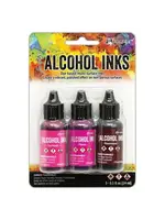 Tim Holtz Alcohol Ink - Kits Pink/Red Spectrum 3x0.5 oz (TAK69638)