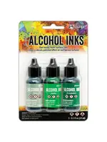 Tim Holtz Alcohol Ink - Kits Mint/Green Spectrum 3x0.5 oz (TAK69652)