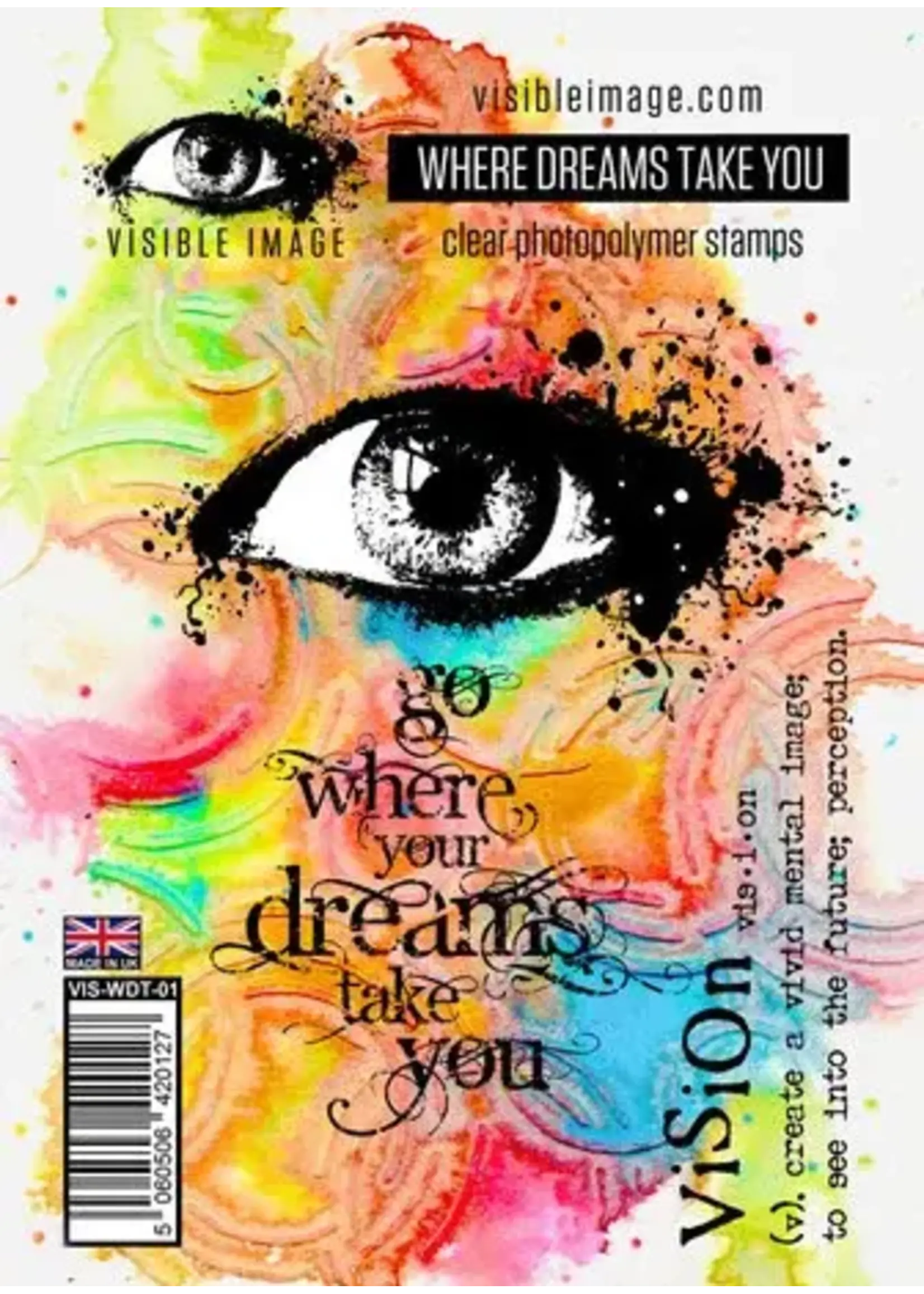 Where Dreams Take You A6 Stamp Set (VIS-WDT-01)