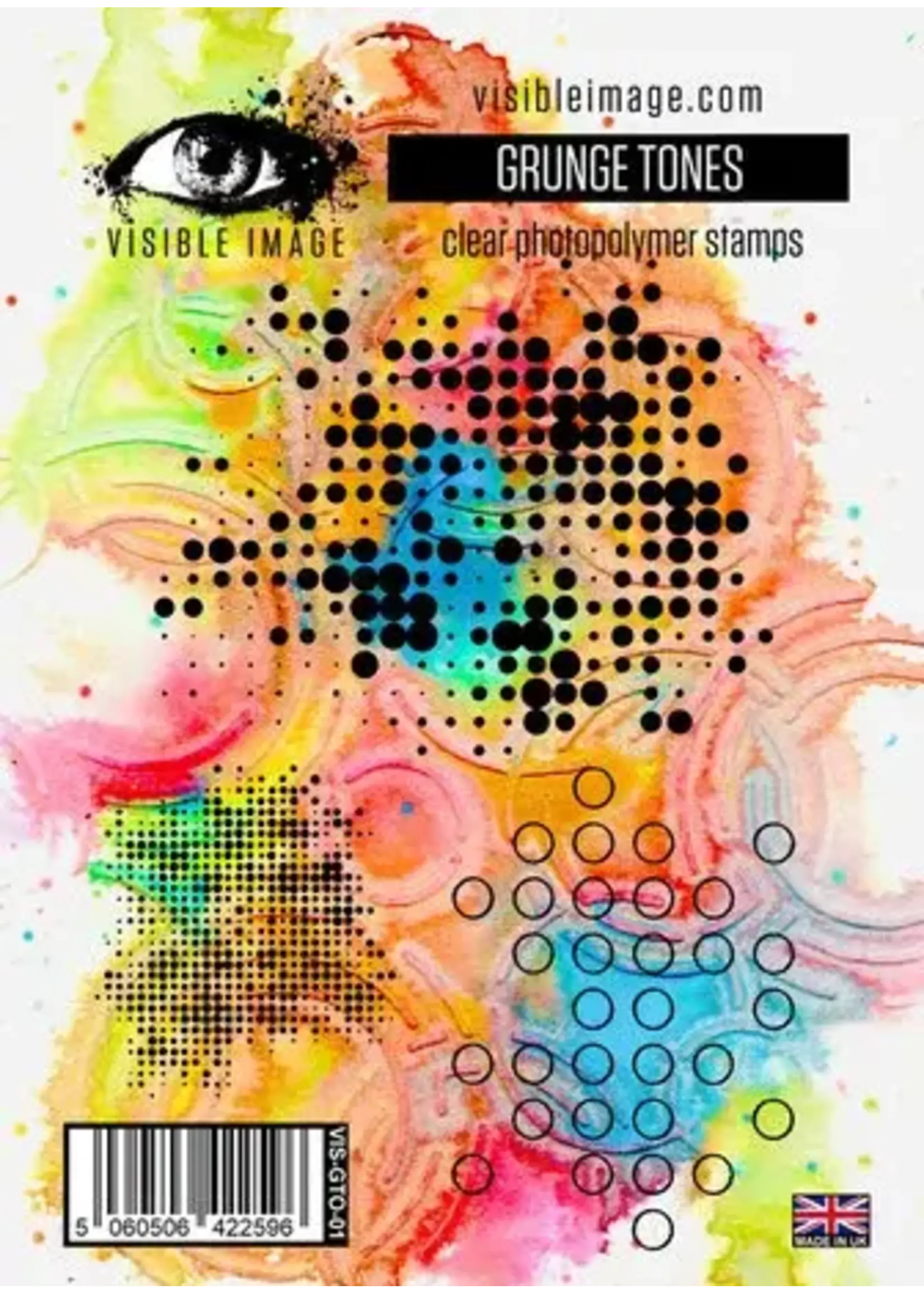 Grunge Tones A6 Stamp Set (VIS-GTO-01)
