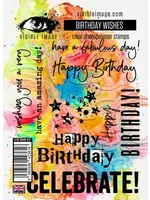 Birthday Wishes A6 Stamp Set (VIS-BIW-01)