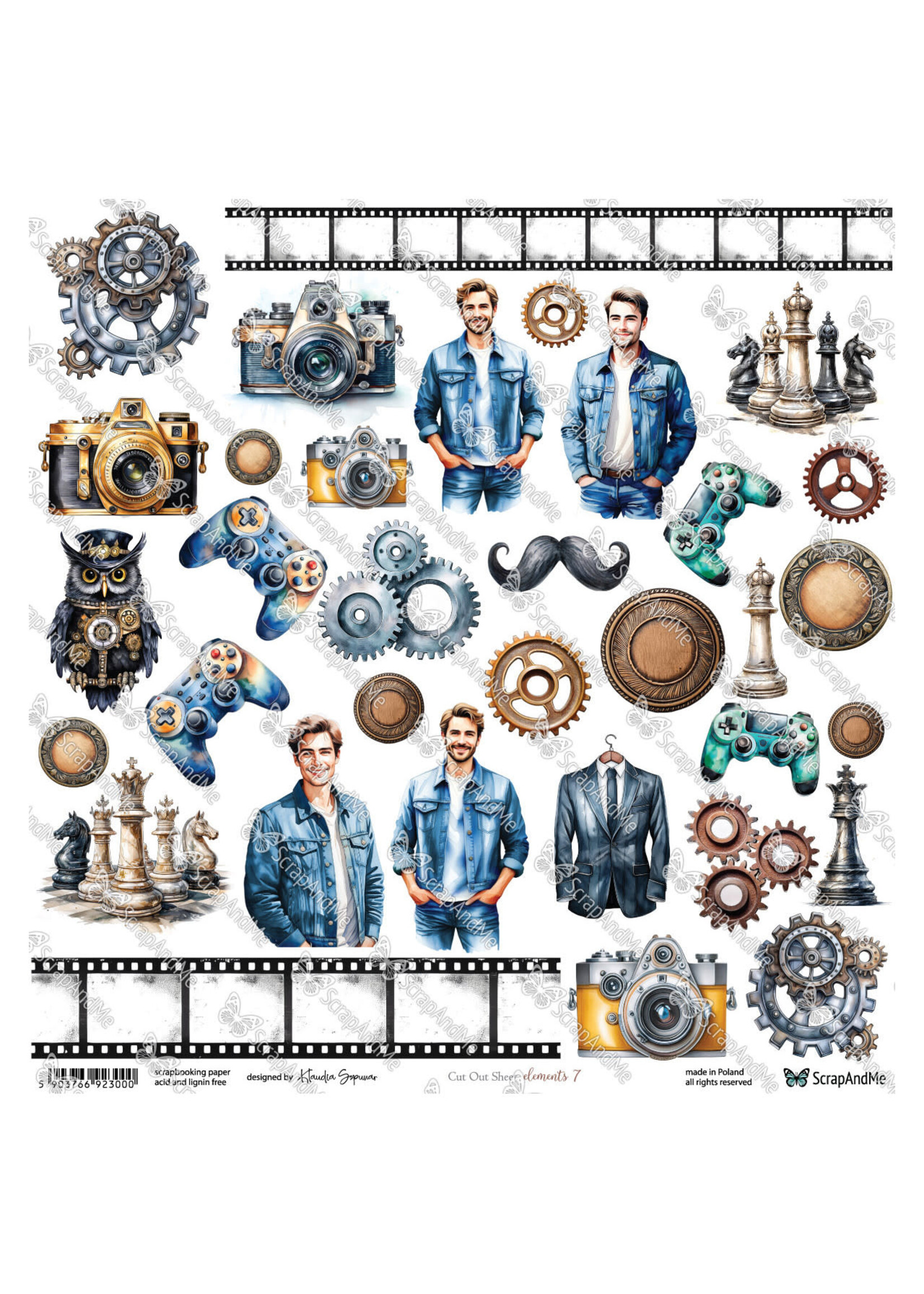 Elements 7  mannen-fotostrip