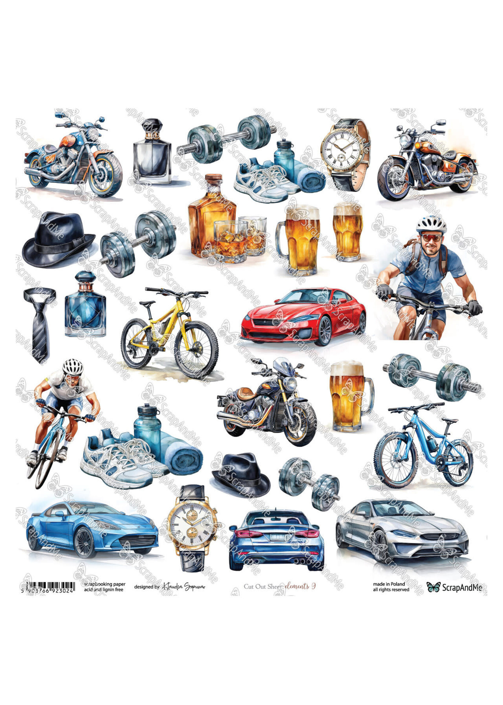 Elements 9 motoren-bier/mountainbike