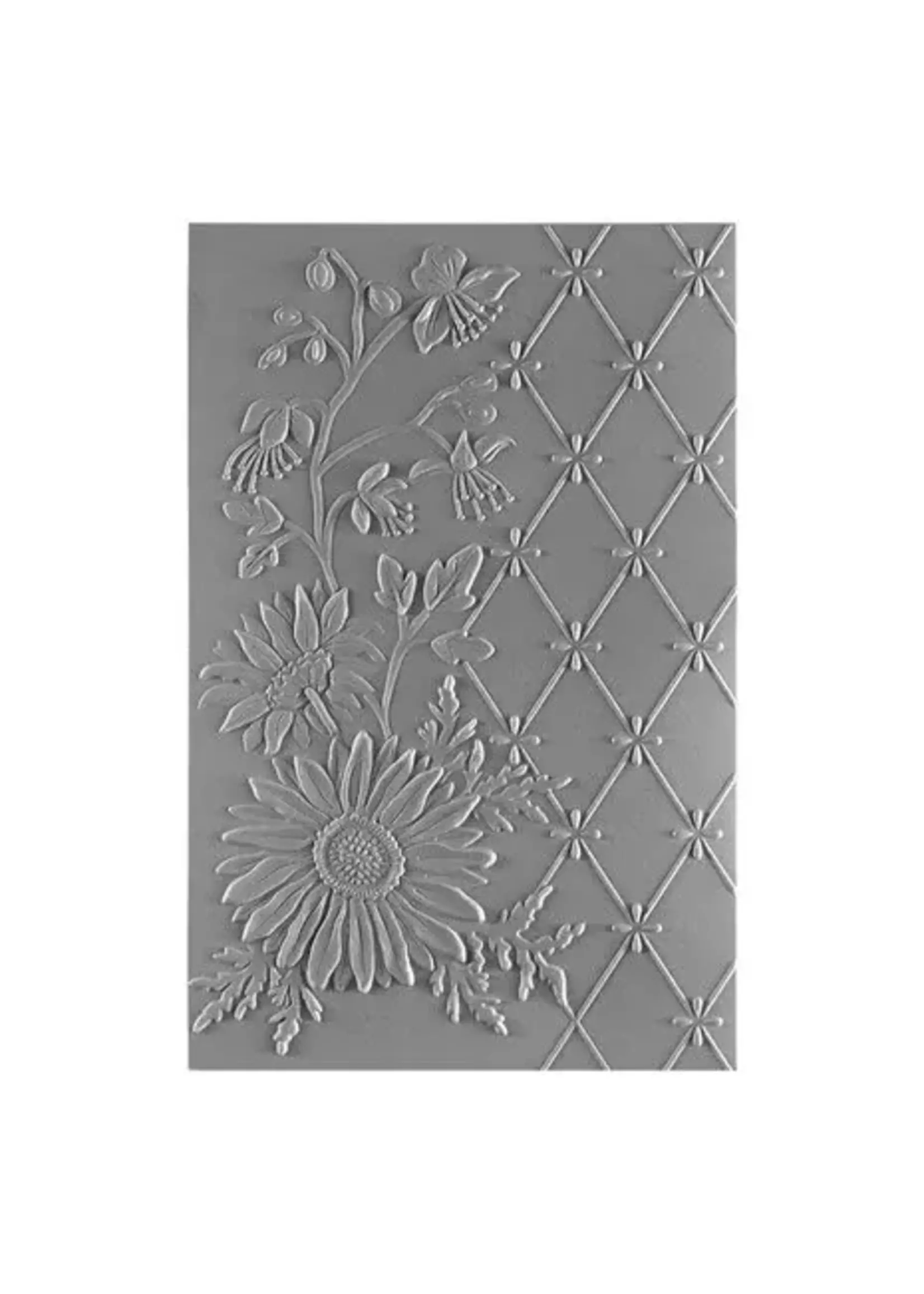 Wildly Beautiful 3D Embossing Folder (E3D-117)
