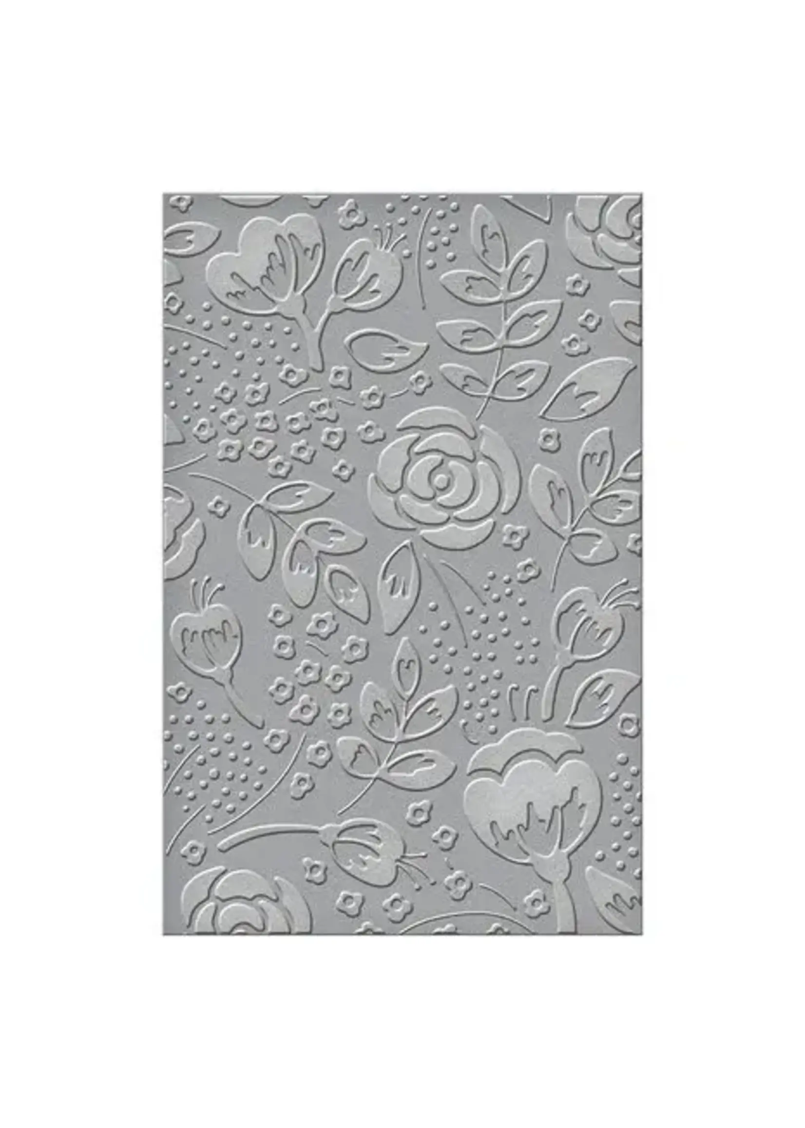 Bold Floral Embossing Folder (SES-063)
