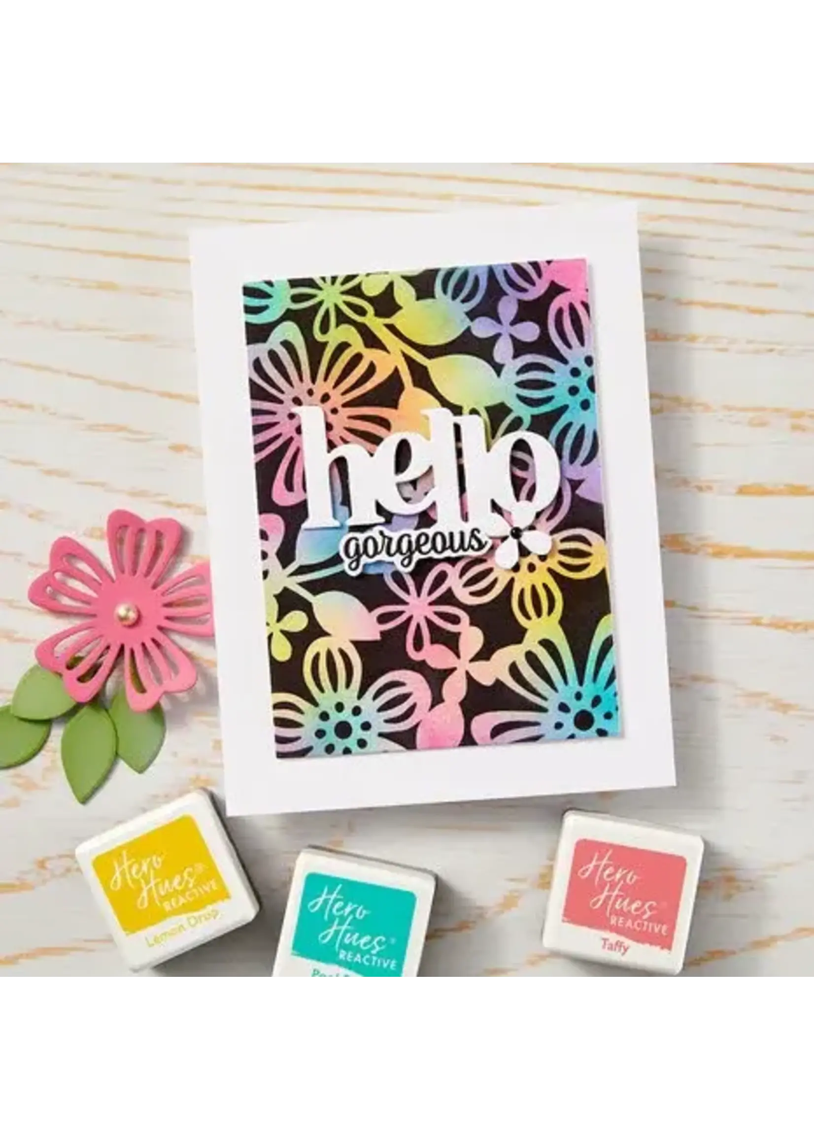 Spring Floral Stencil (SA300)