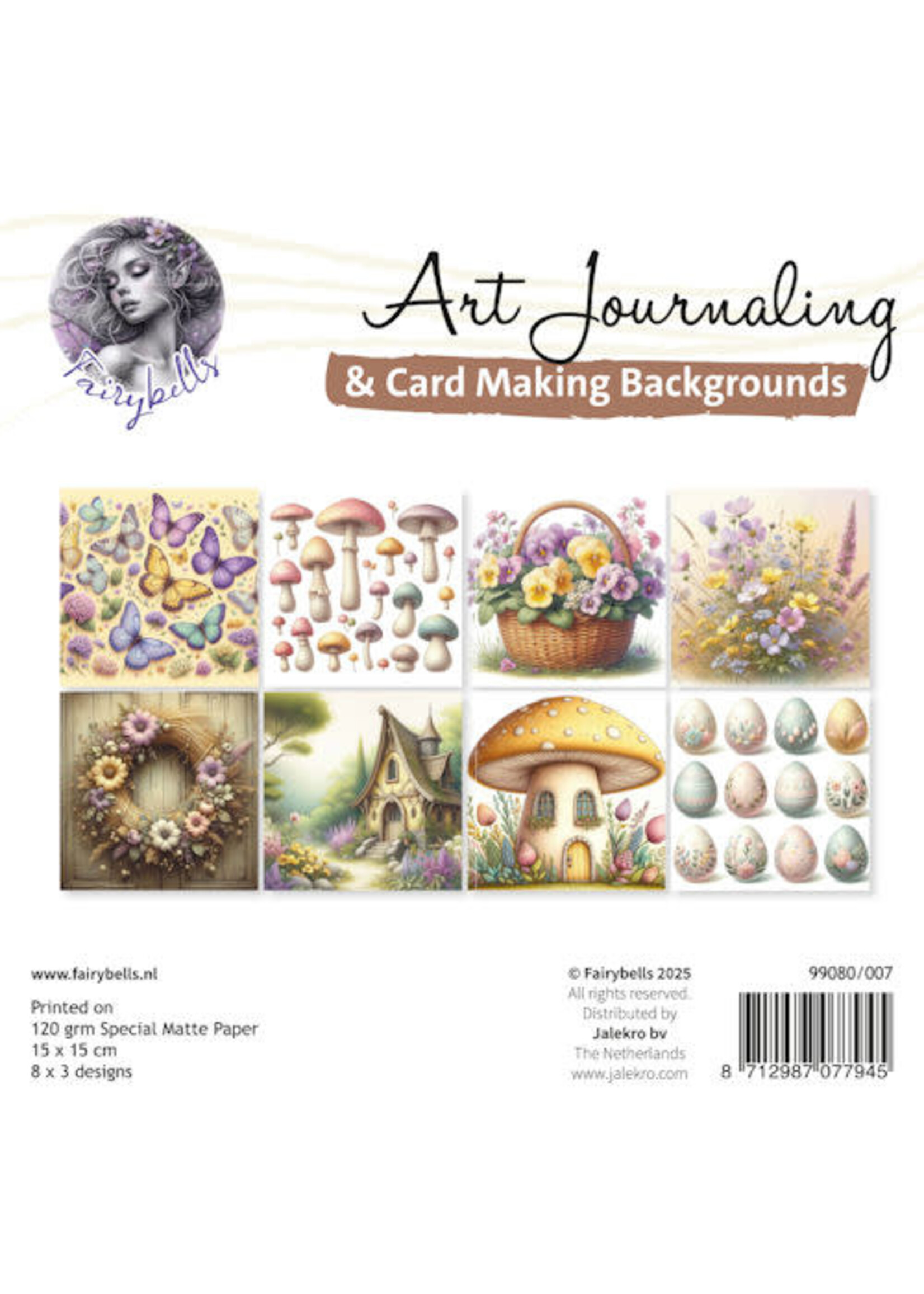 Art Journaling & Card Making Backgrounds Set 7
