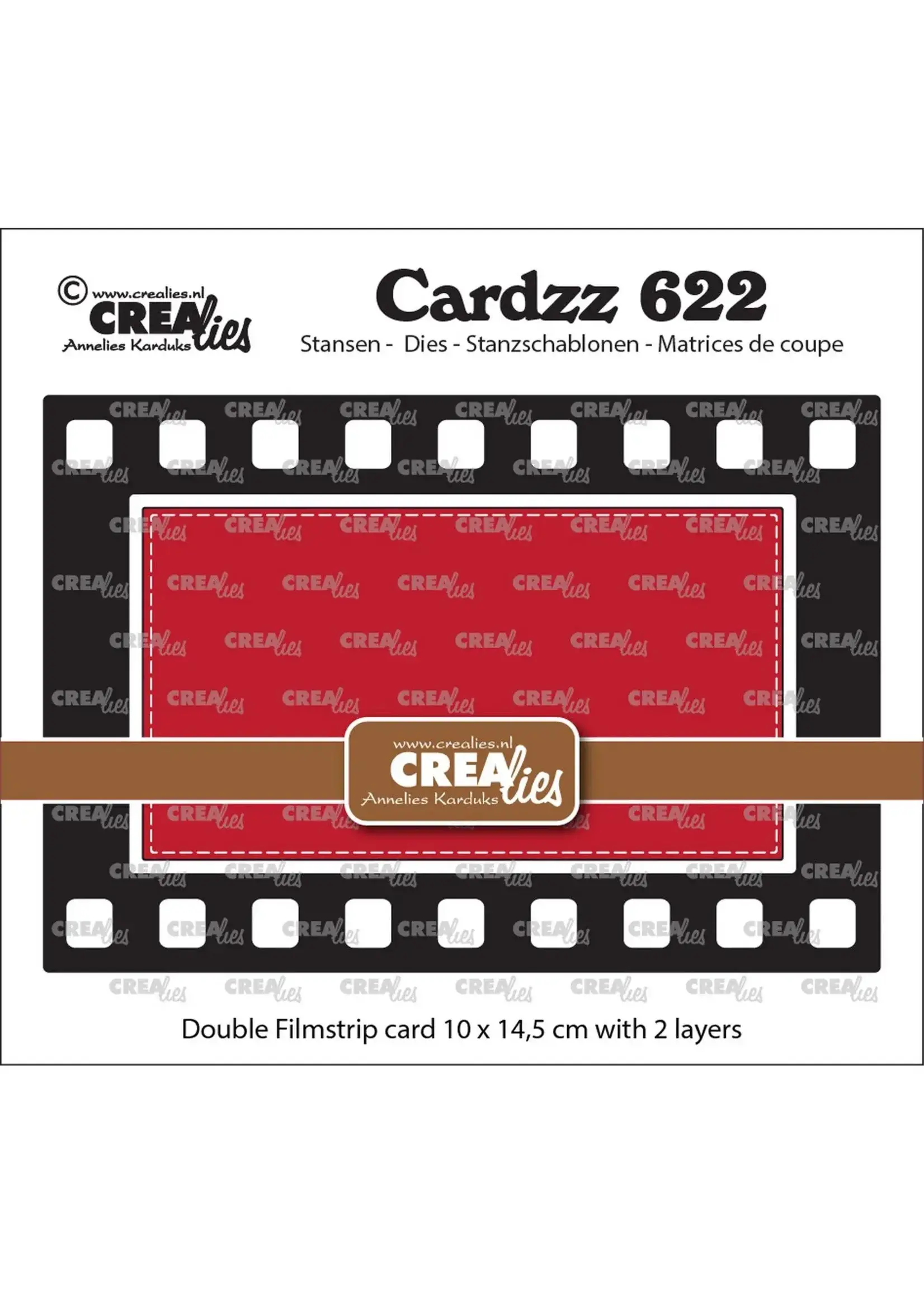 Crealies • Cardzz Double Card Filmstrip CrealiesCLCZ622