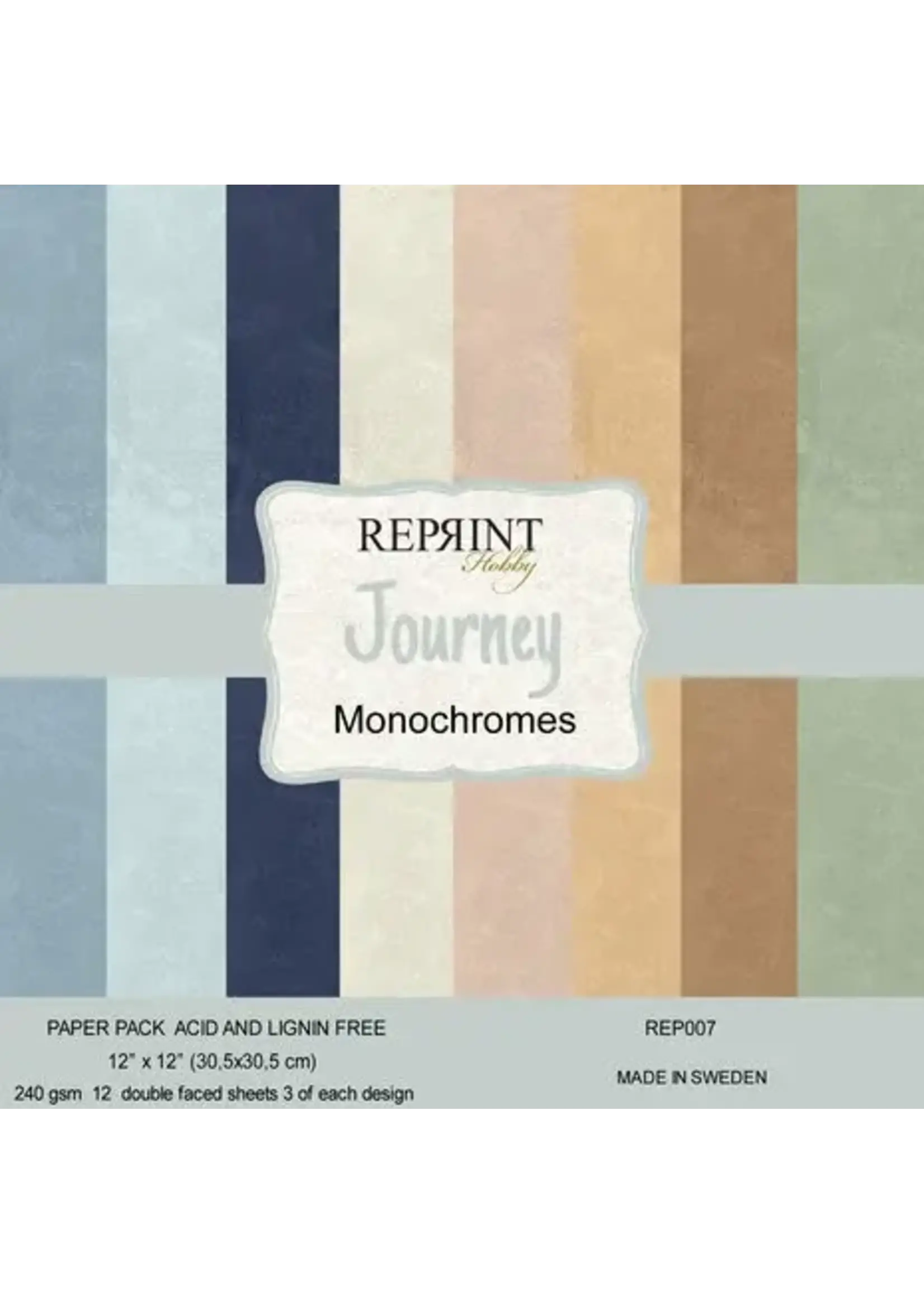 Journey 12x12 Inch Cardstock (REP007)