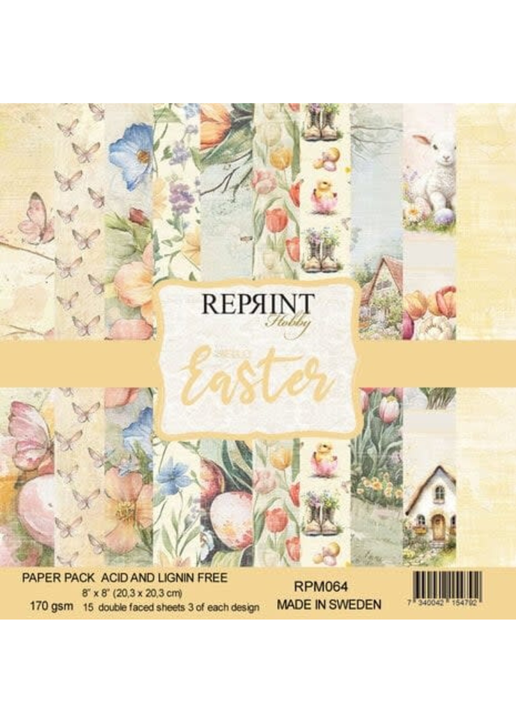 Hello Easter 8x8 Inch Paper Pack (RPM064)