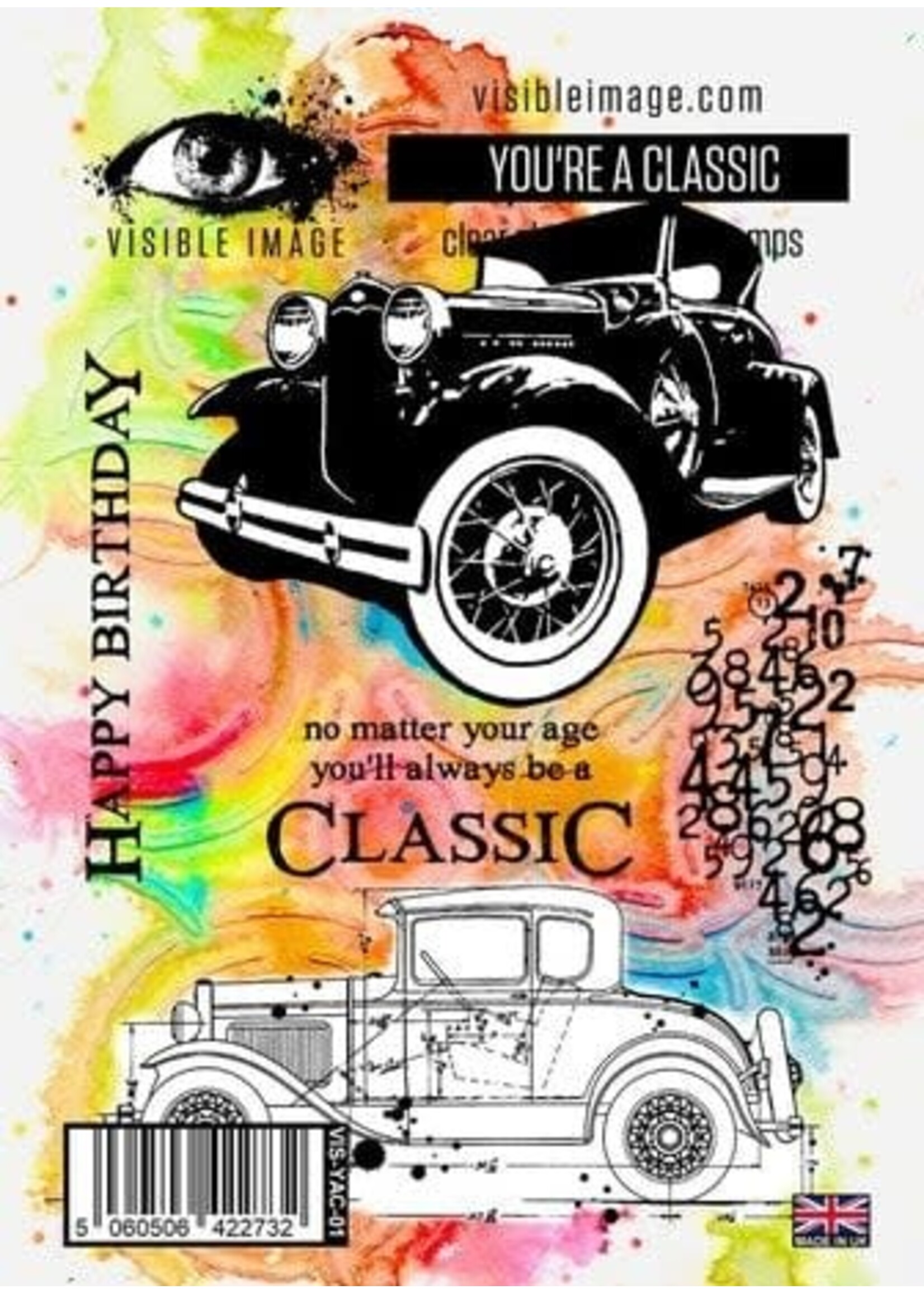 You're A Classic A6 Stamp Set (VIS-YAC-01)