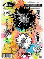 Where Flowers Bloom A5 Stamp Set (VIS-WFB-01)